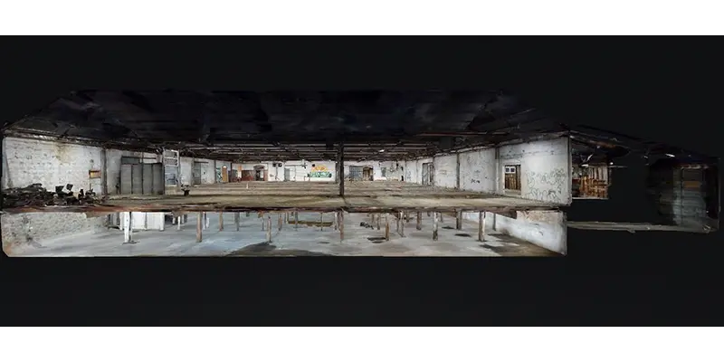 32,000 SF 2-Story Historic Building Remodel scan view 3