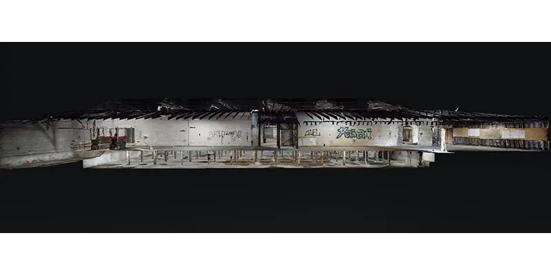 32,000 SF 2-Story Historic Building Remodel scan view 4