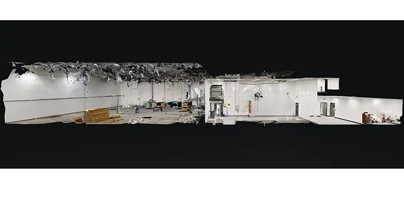 12,000 SF 2-Level Industrial Remodel scan view 4