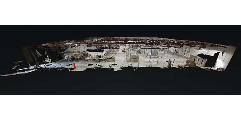 13,000 SF Industrial Remodel scan view 4