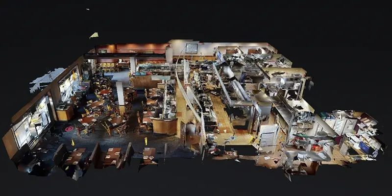 5,500 SF Restaurant Remodel scan view 2