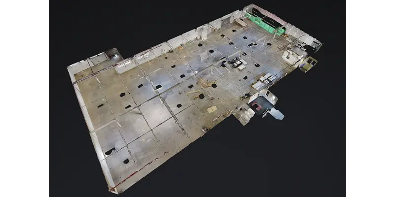 45,000 SF Industrial Remodel scan view 3
