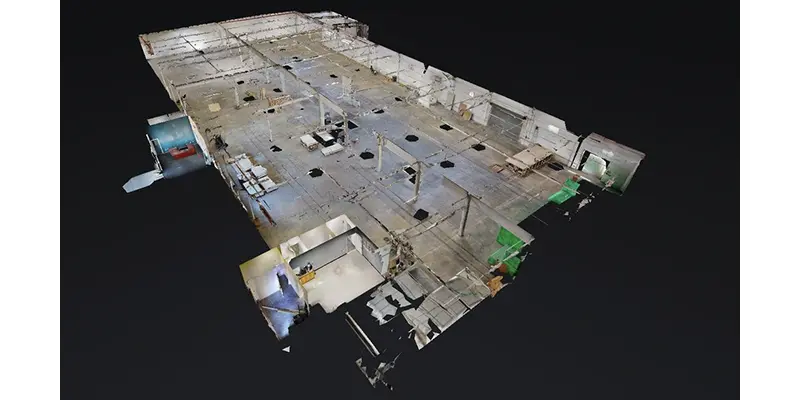 45,000 SF Industrial Remodel scan view 4