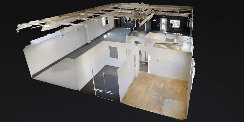 2,900 SF Office Remodel scan view 3