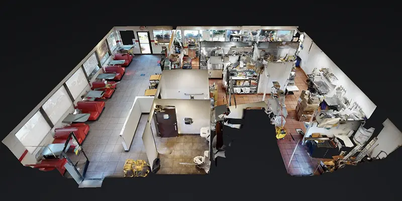 4,500 SF Restaurant Remodel scan view 2