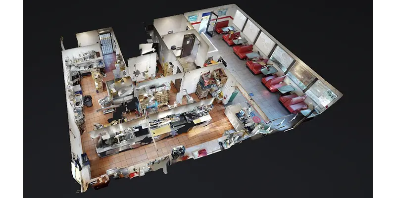 4,500 SF Restaurant Remodel scan view 3