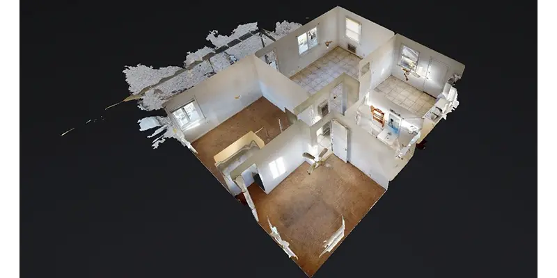 1,780 SF Residential Remodel scan view 2