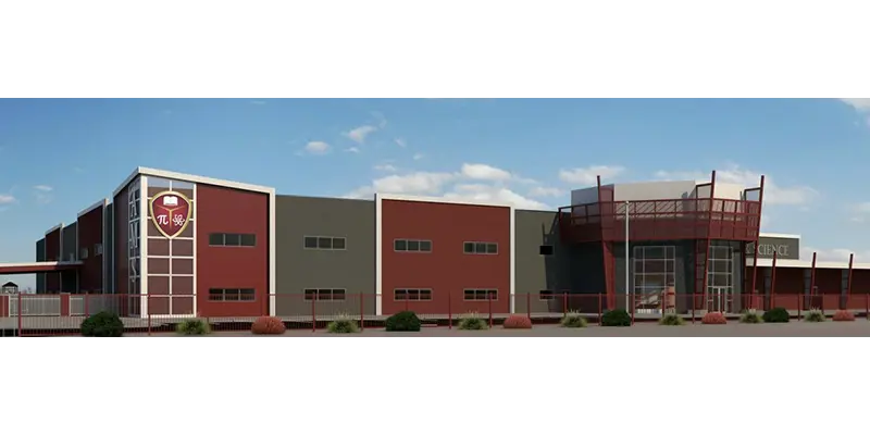 ACADEMY OF MATH & SCIENCE- BUCKEYE New Construction 71,000 SQFT 2-story Preparatory School